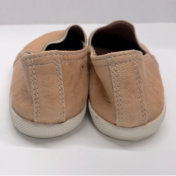 FRYE Melanie Slip-On Ash Tan Leather Loafers / Flats - Picture 4 of 8
